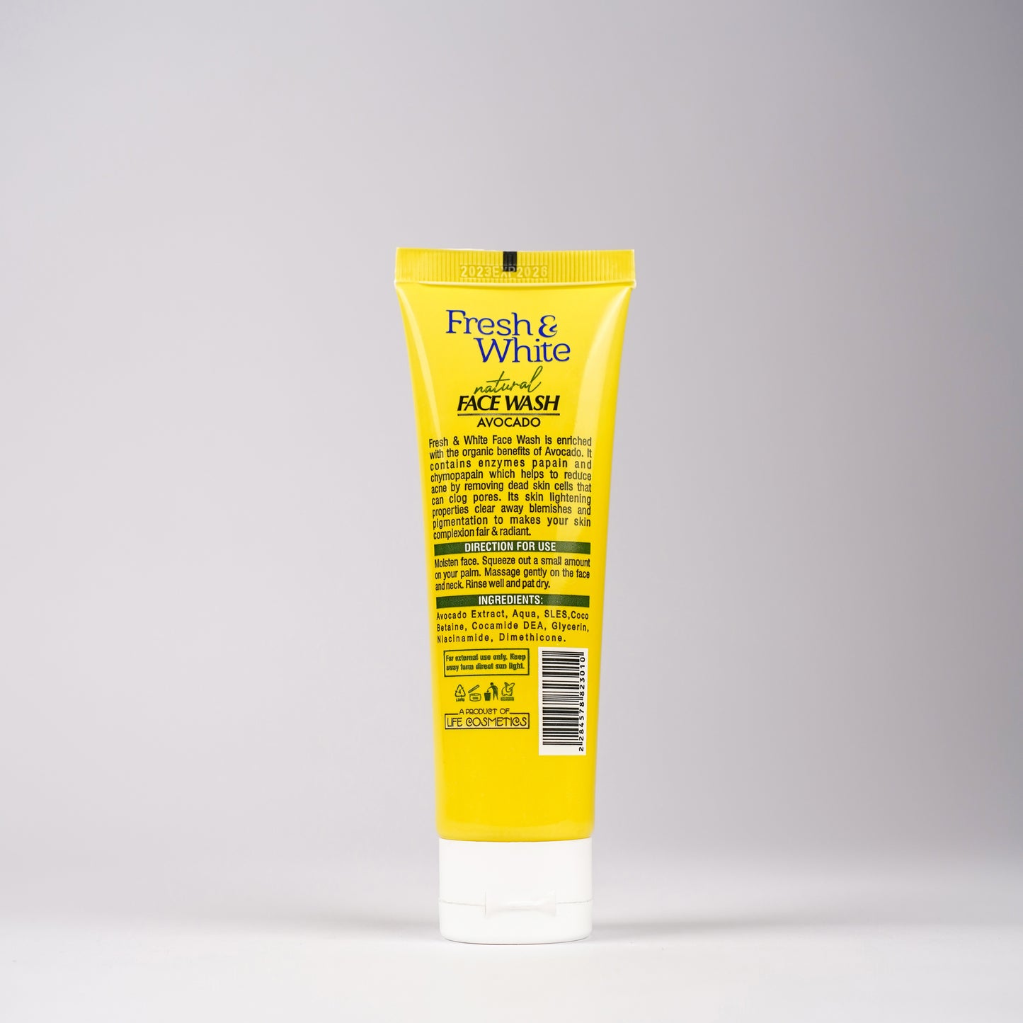 Fresh & White Face Wash – Avocado Nourish