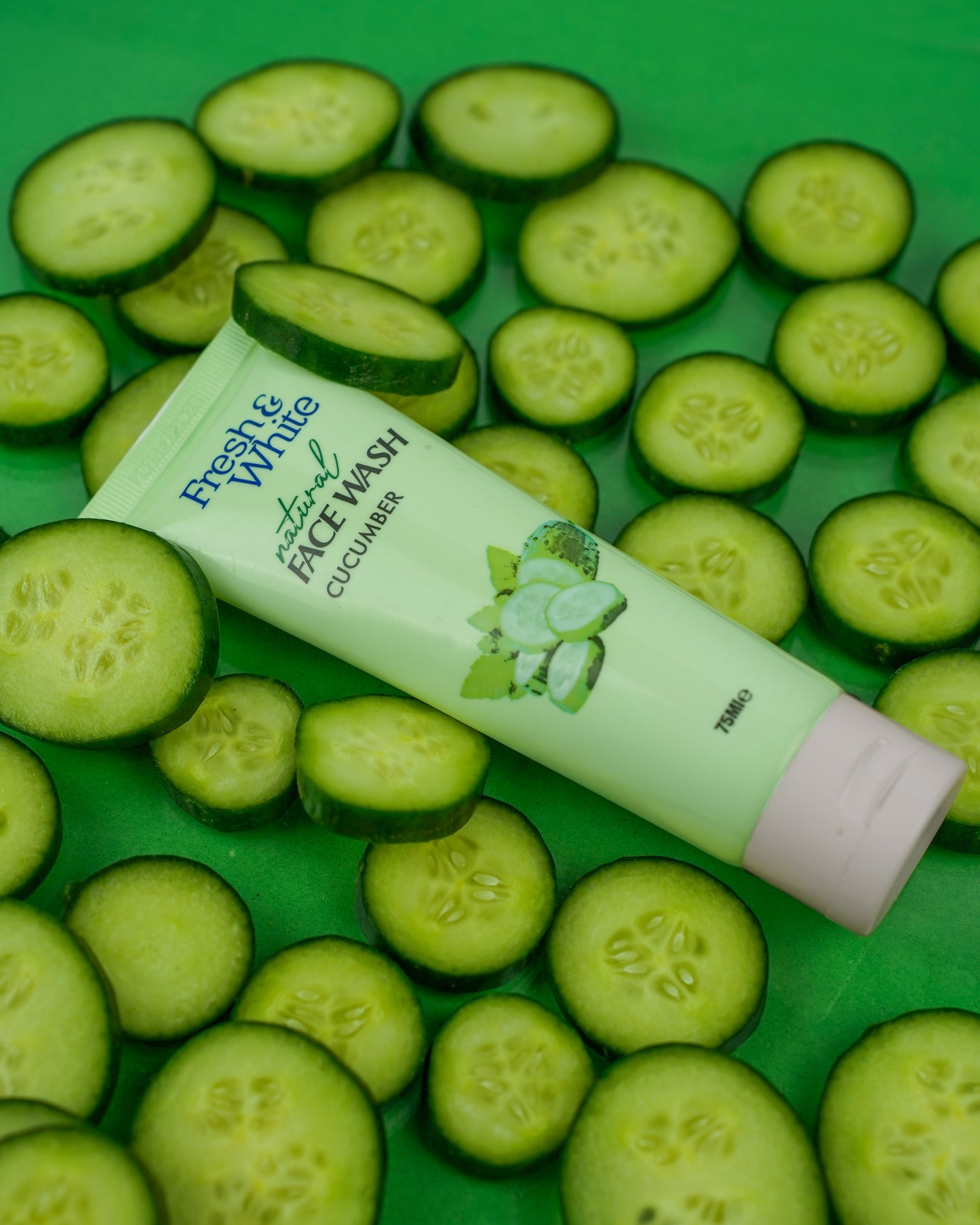 Fresh & White Face Wash – Cucumber Fresh