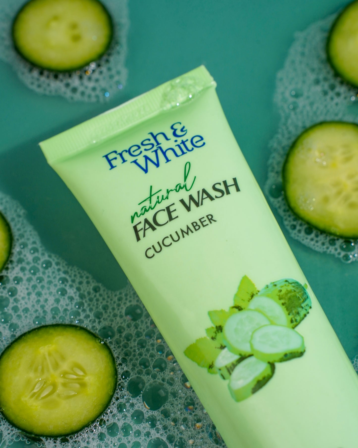 Fresh & White Face Wash – Cucumber Fresh