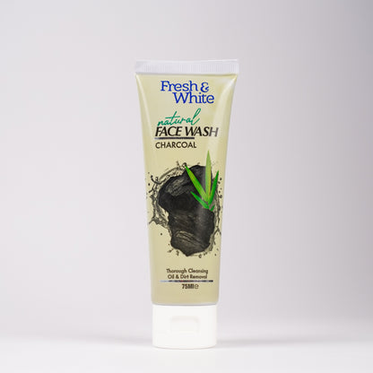 Fresh & White Face Wash – Charcoal Detox
