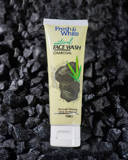 Fresh & White Face Wash – Charcoal Detox