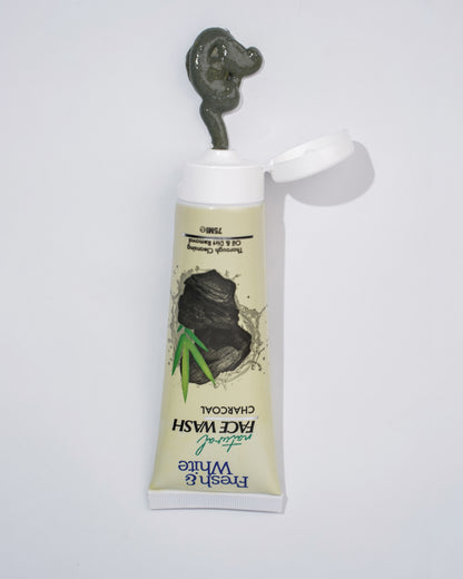 Fresh & White Face Wash – Charcoal Detox